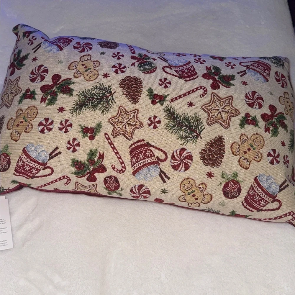 Caldeira Crosstitch Christmas stitched pillows 🎅🏻🎅🏻